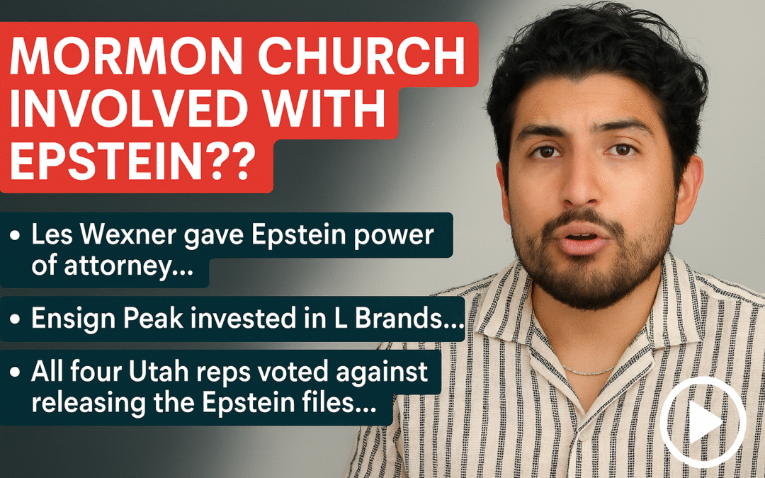 “Mormon Church Linked to Epstein Files?!” Nice Try Jorge Lopez