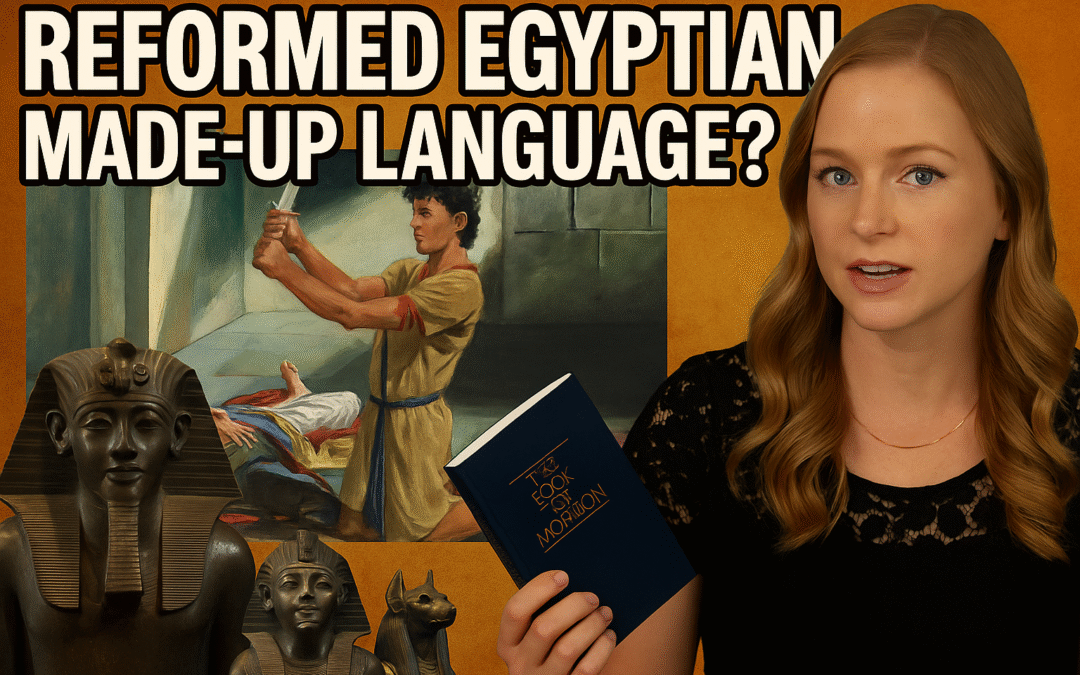 “Reformed Egyptian is a made-up language!?” False Claim by Alyssa Grenfell