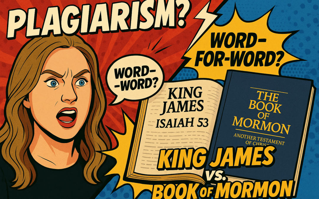 “The Book of Mormon plagiarizes the King James Bible” Wrong Framing by Alyssa Grenfell