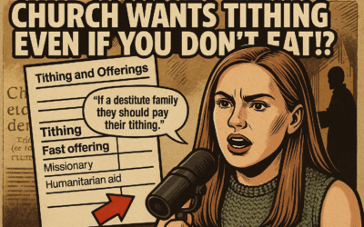 “The Church tells the poor to pay tithing instead of eating” Really? Alyssa Grendel