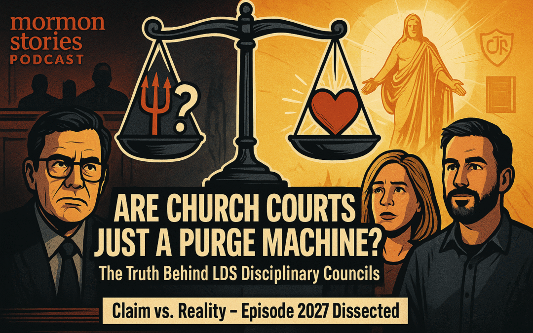 Mormon Stories Podcast Claims “Church Courts Just for “Weeding Out Non-Followers”? Episode 2027