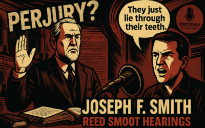 Joseph F. Smith Dishonest Under Oath During the Reed Smoot Hearings
